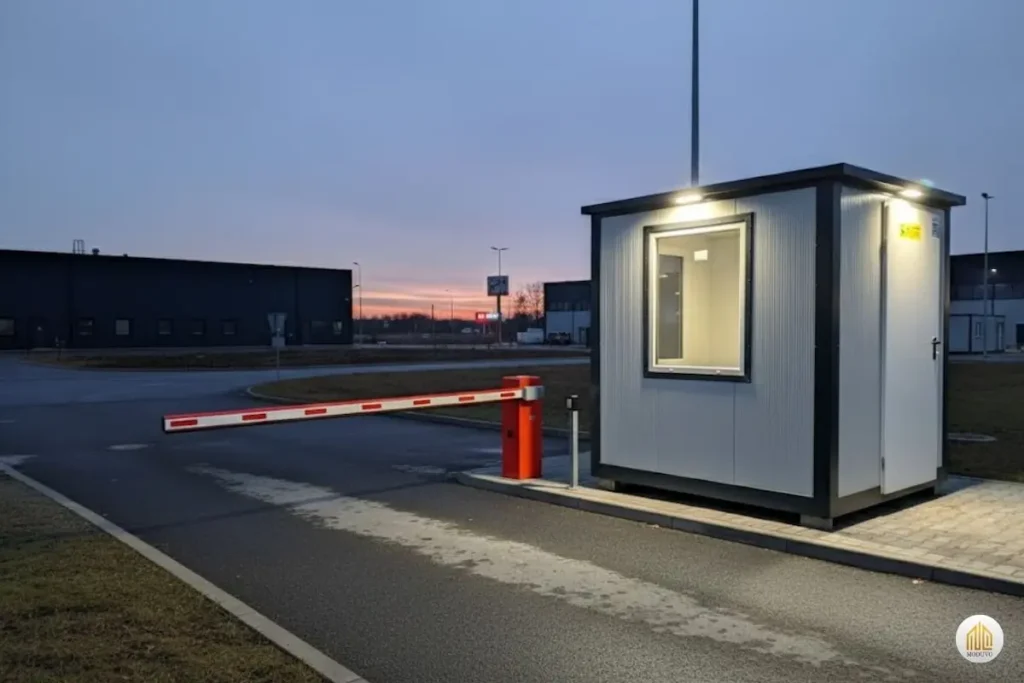 Kontener stróżówka i wartownia kompaktowy punkt ochrony dla firm